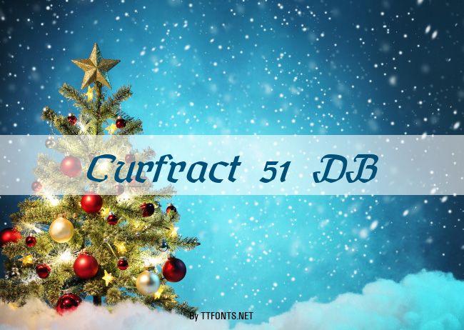 Curfract 51 DB example